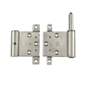 IPA rustfri dørhengsle H - til balkongdør m/alu.bekledning