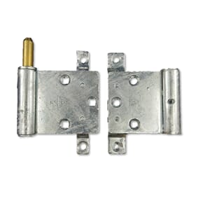 IPA galv.dørhengsle V - til balkongdør m/alu.bekledning