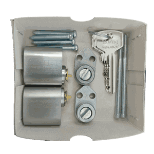 Dobbel låsylinder- Basic kjellerdør